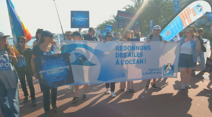 La LPO PACA mobilisée à l'UNOC 2025 !